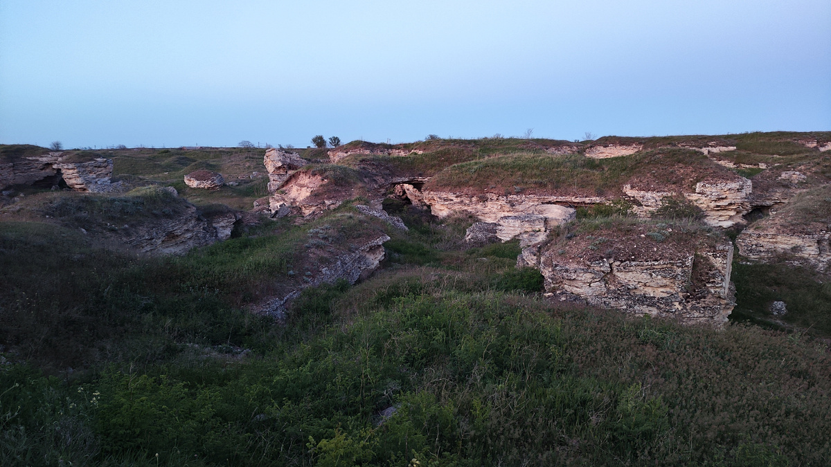 Лабиринты малых Аджимушкайских каменоломен