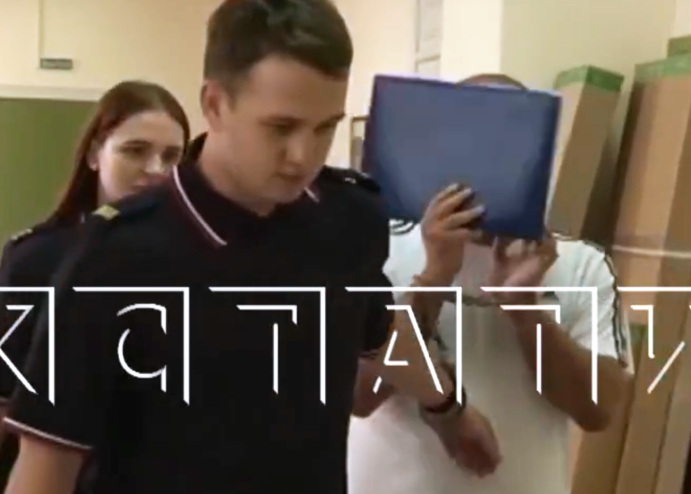 Задержанный Намиг Мусаев.Фото с канала "Кстати"