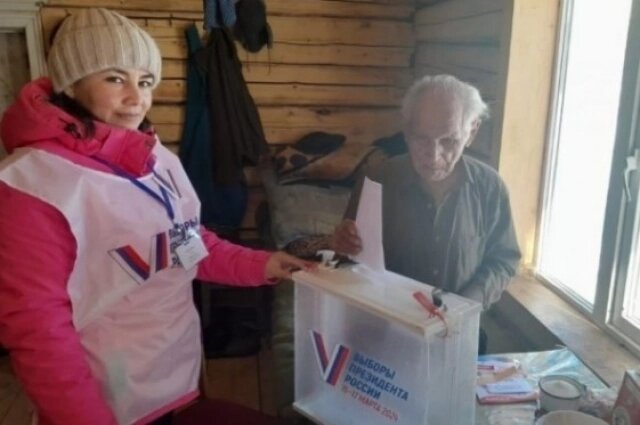    Голосование на выборах Президента РФ. Фото: Администрация Белорецкого района