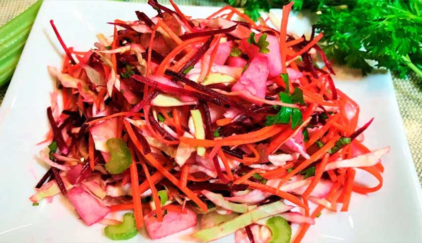 Салат Щетка