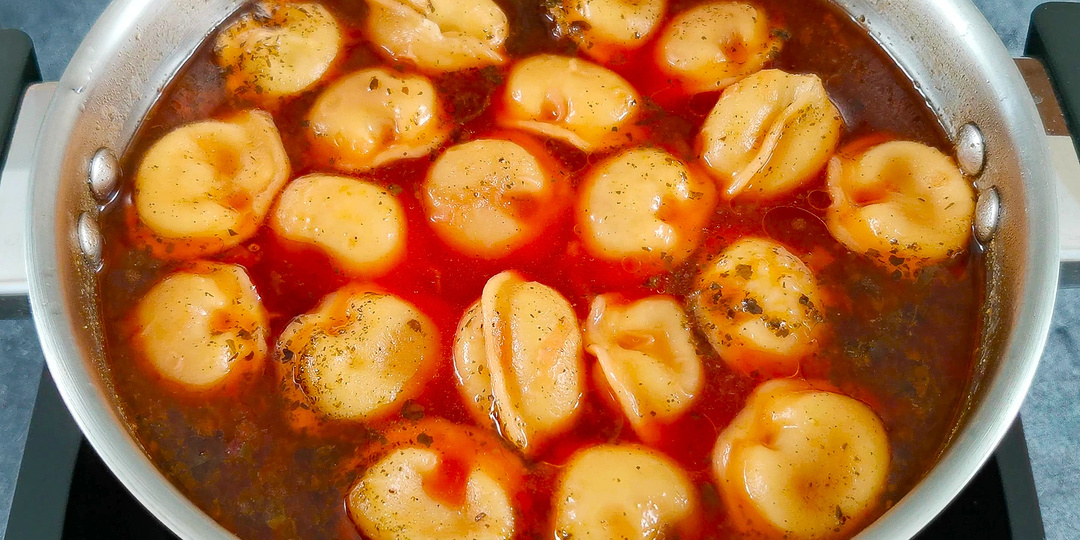 Суп с пельменями. Просто и очень вкусно