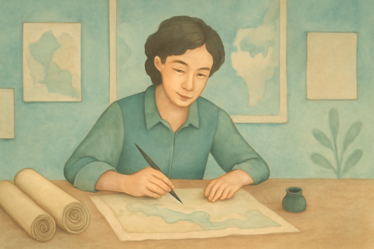 Терапевтическая притча о картографе, который прятал горизонты за завесой страхов. Терапия психотравм с Анной Поляничко