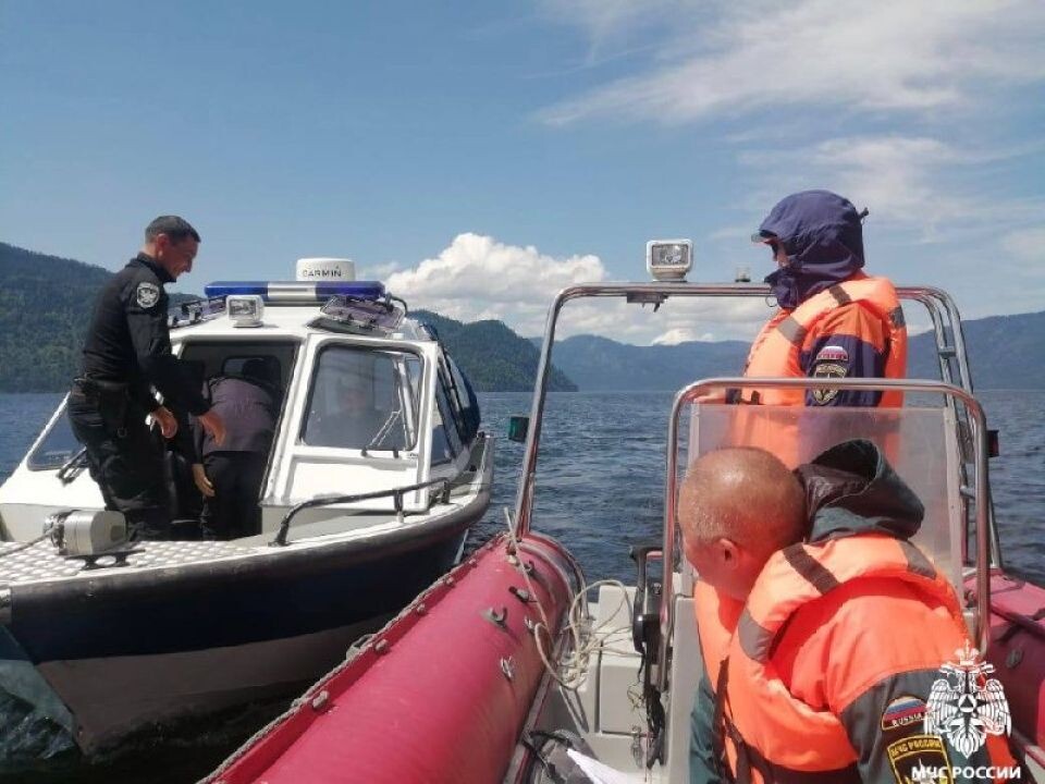    Рейд на Телецком озере. Источник: ГУ МЧС России по Республике Алтай