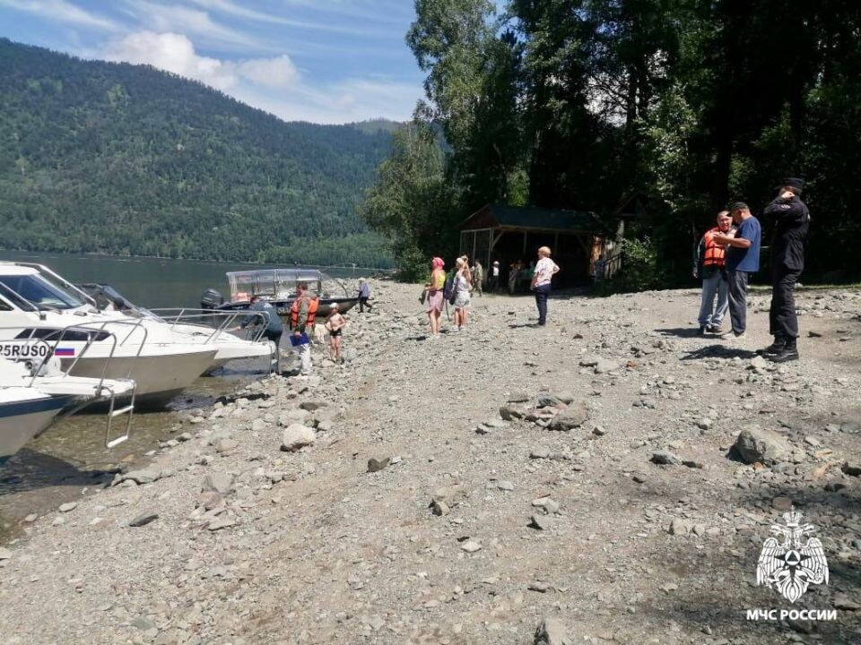    Рейд на Телецком озере. Источник: ГУ МЧС России по Республике Алтай