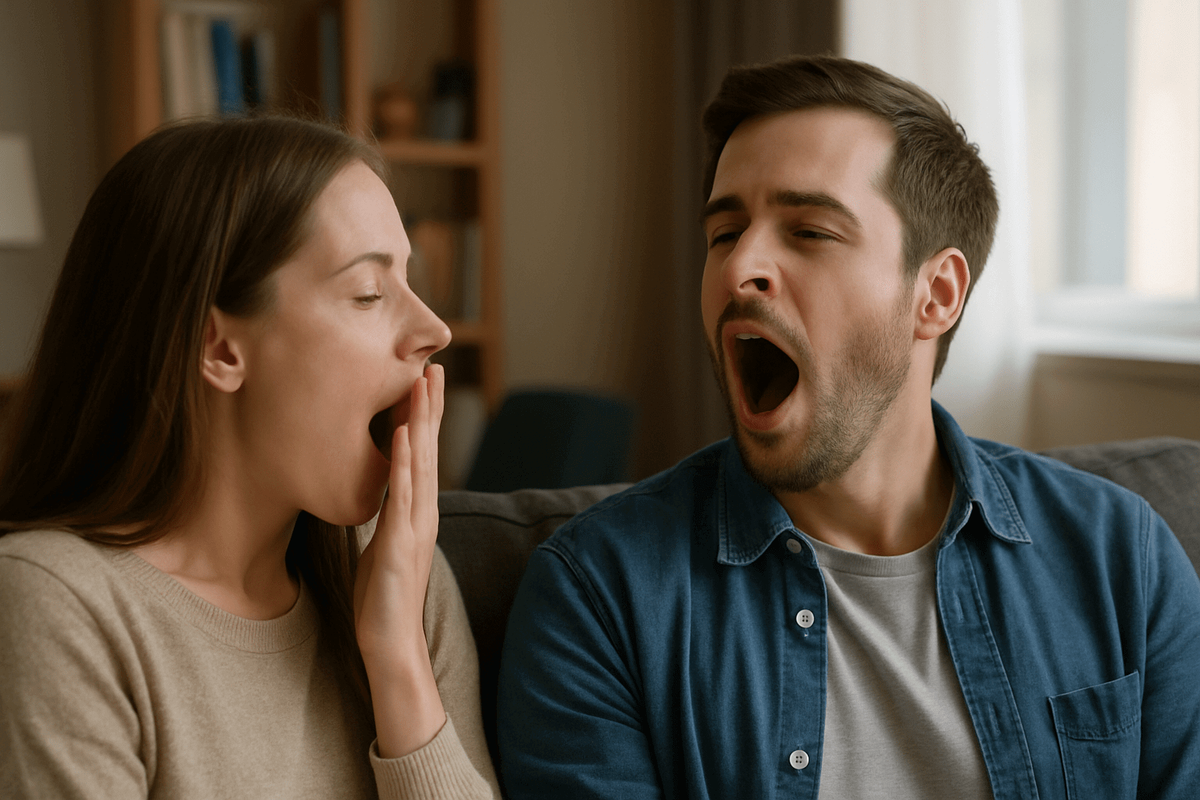    Люди, более восприимчивые к заразной зевоте, обладают лучшей способностью представлять мысли других и высокой саморефлексией — то есть, наиболее эмпатичны.