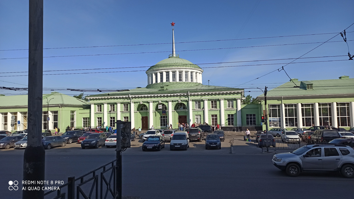 Железнодорожный вокзал Мурманска