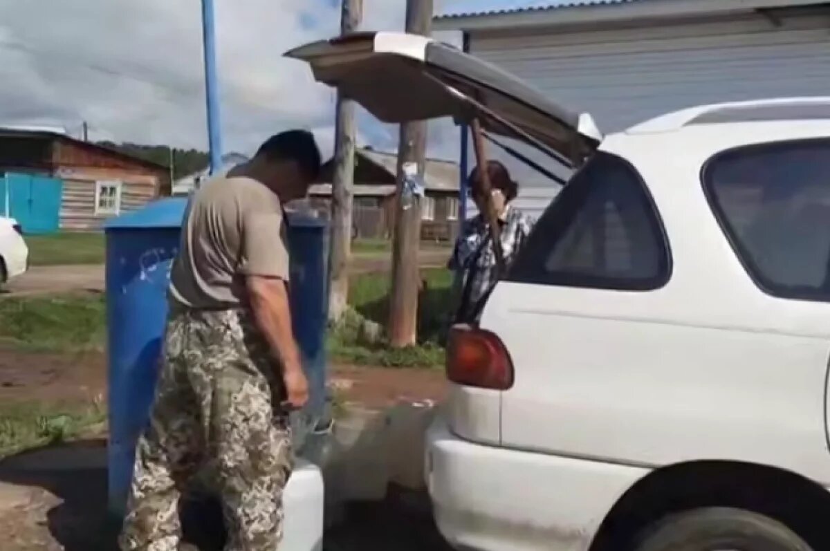    Проблемы с питьевой водой возникли в двух селах Иркутской области