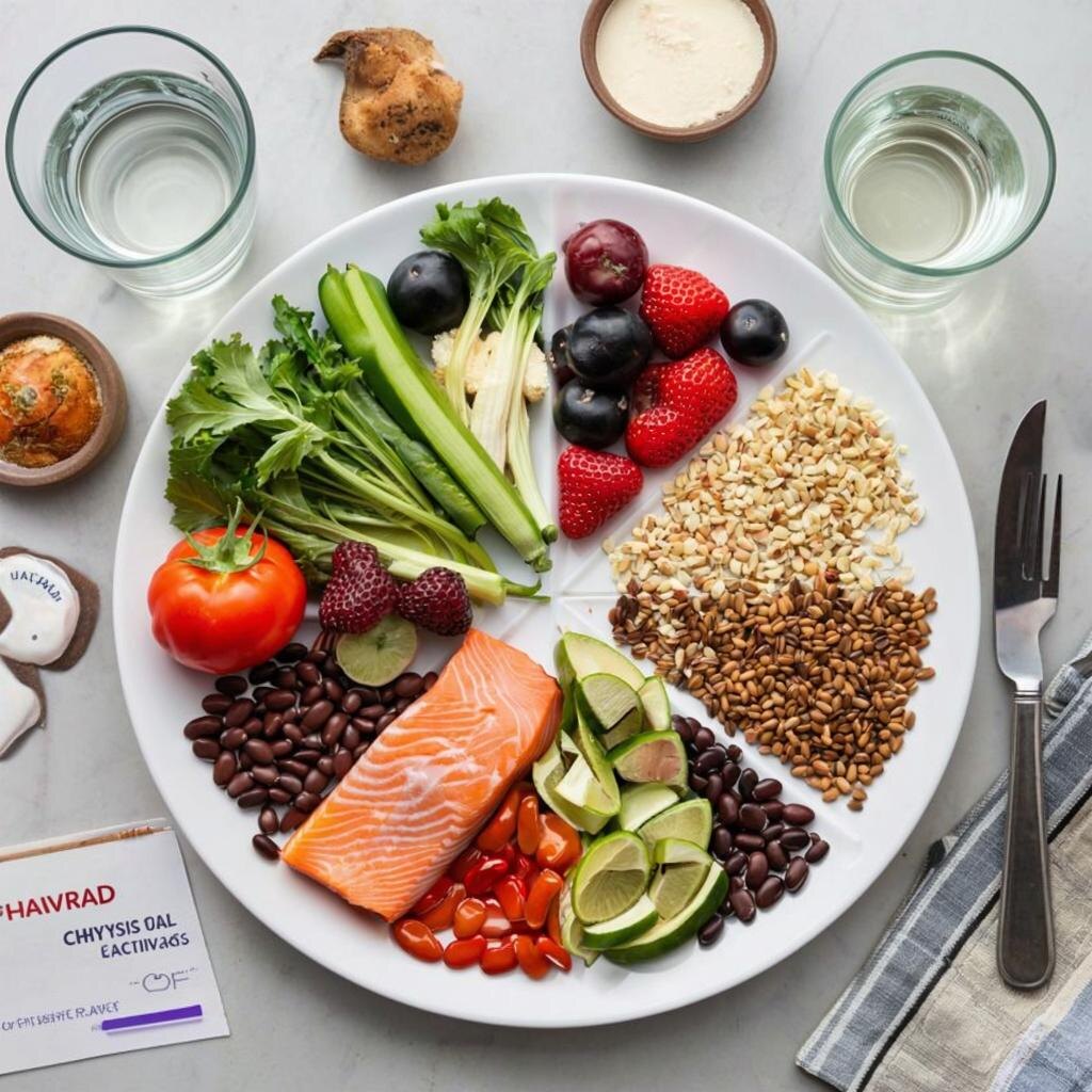 Гарвардская тарелка здорового питания