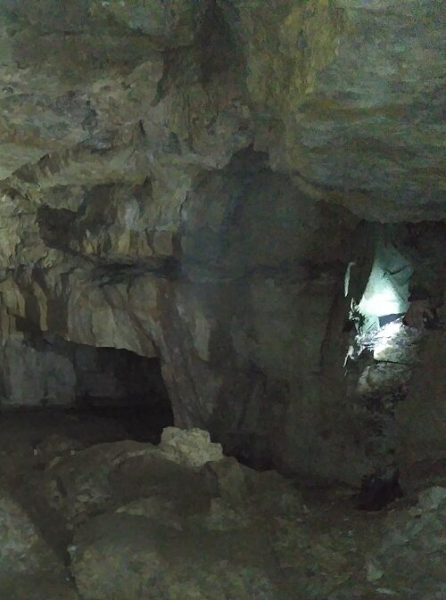 Внутренность одной из каменоломен