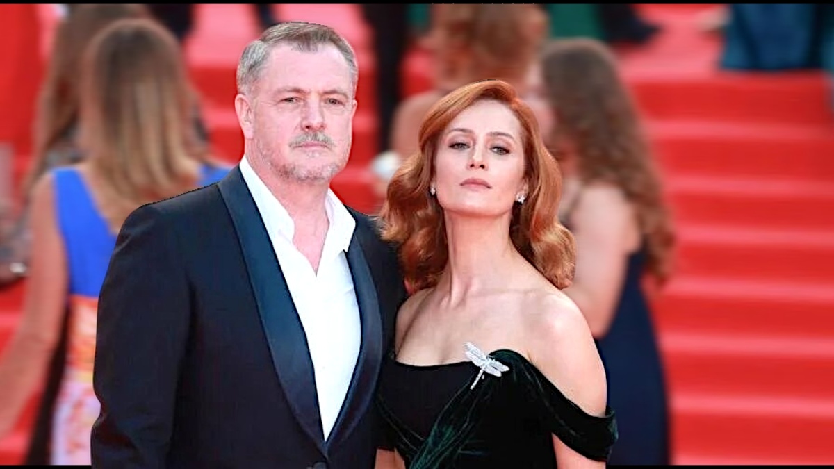 На фото: Виктория Исакова с мужем Юрием Мррозом