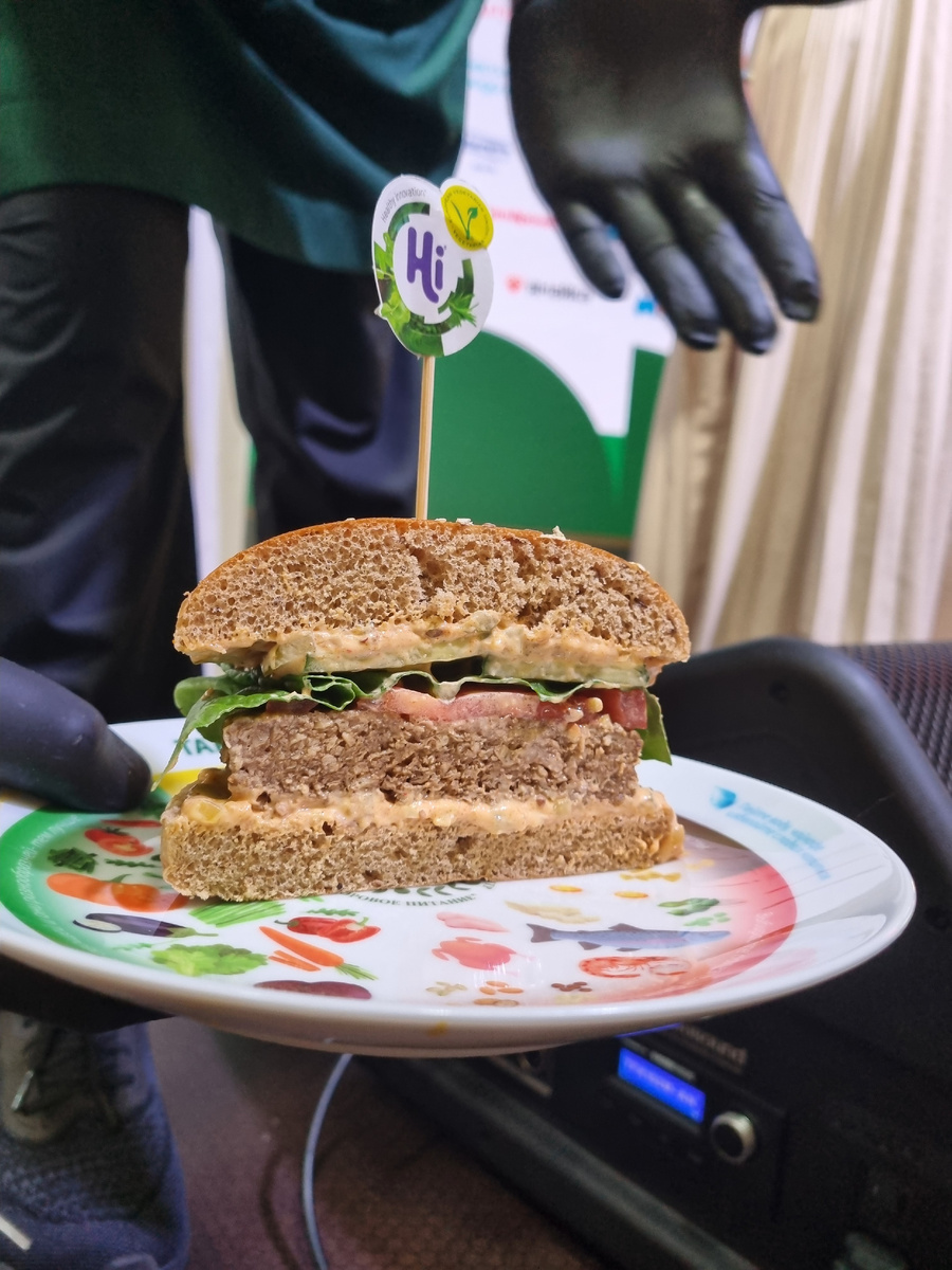 Бургер без мяса