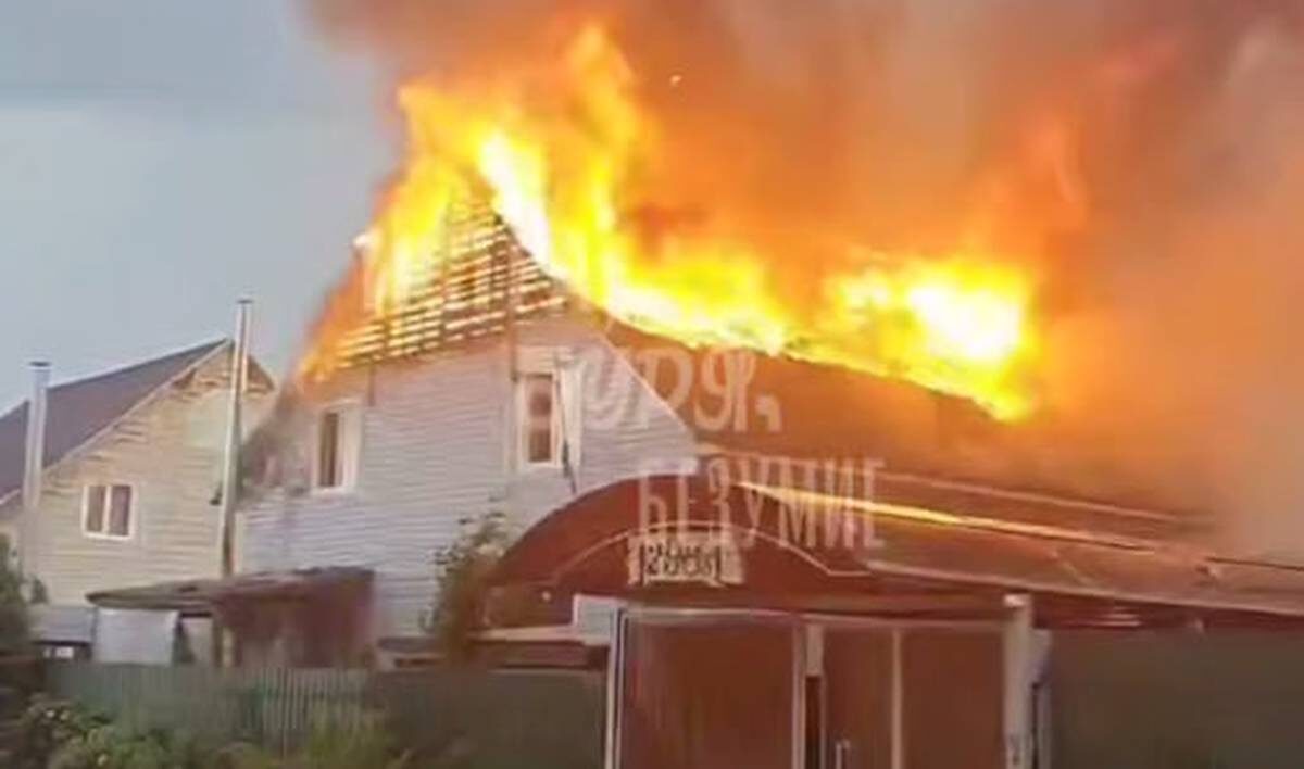    Фото: Скриншот видео Telegram-канал Истра, буря, безумие