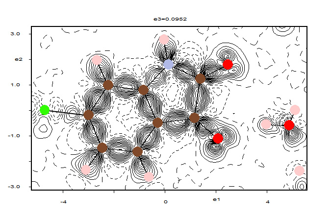 Карта электронной плотности
