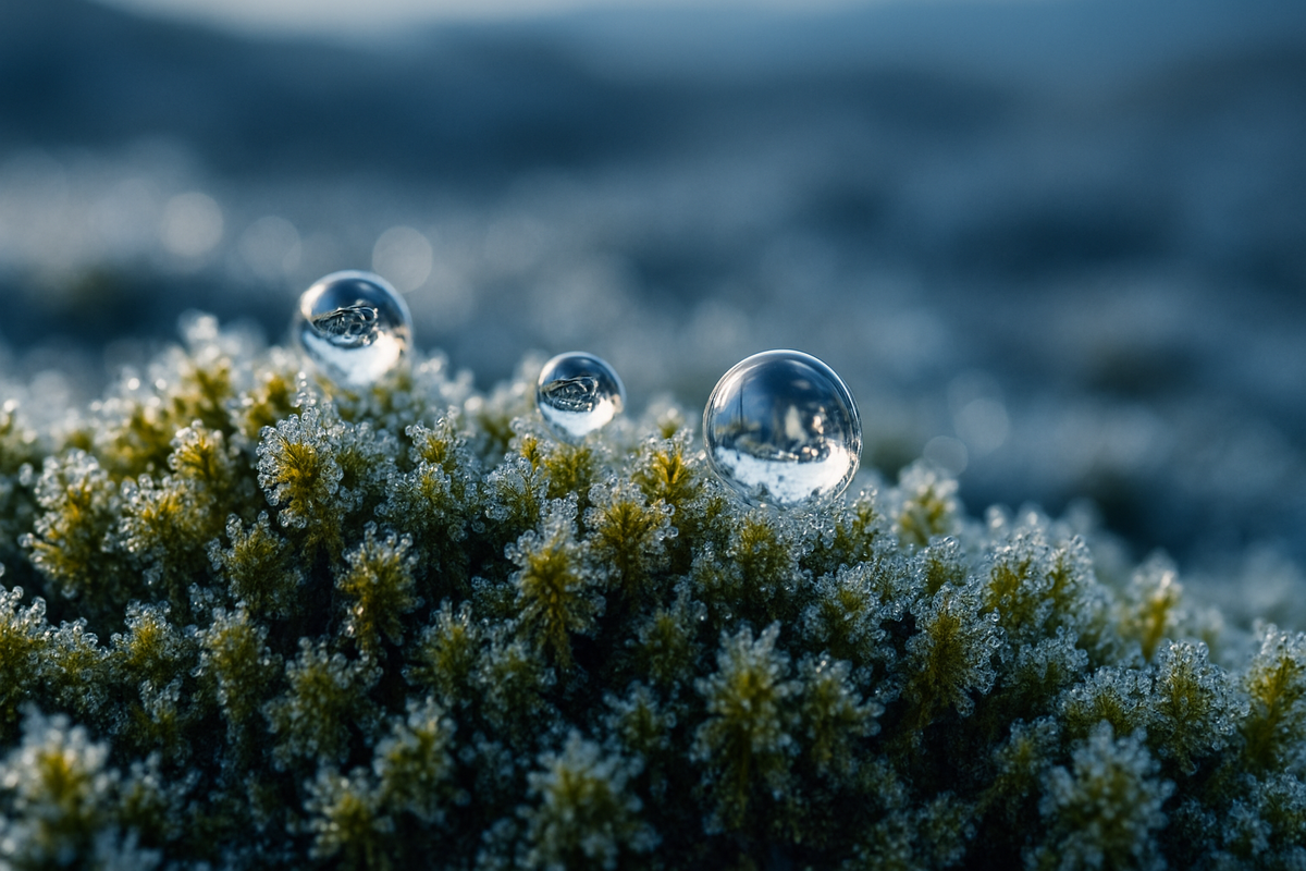 Каждая капля — как глаз, смотрящий на Север.