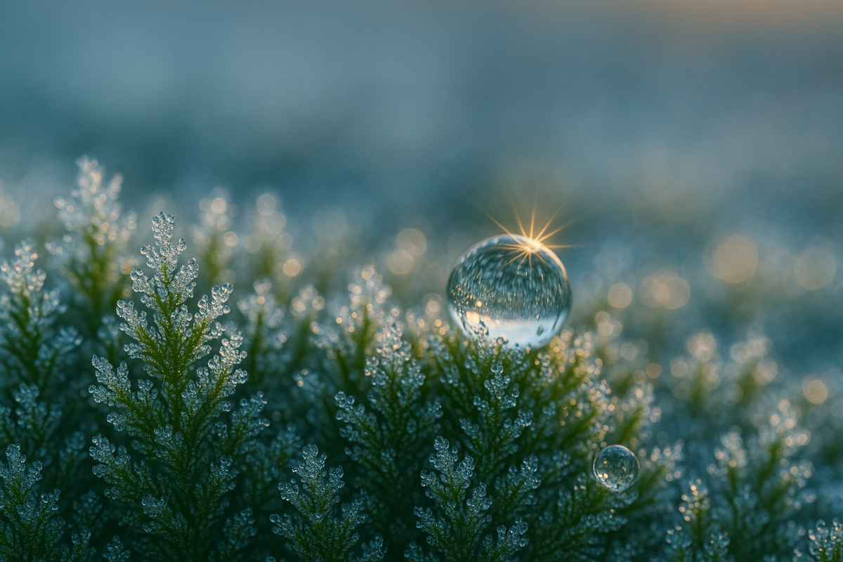 Мир в капле. Север — на расстоянии взгляда.