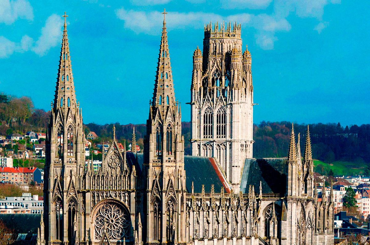 Аббатство Сент-Уэн, Руан, Франция, 1318 г.