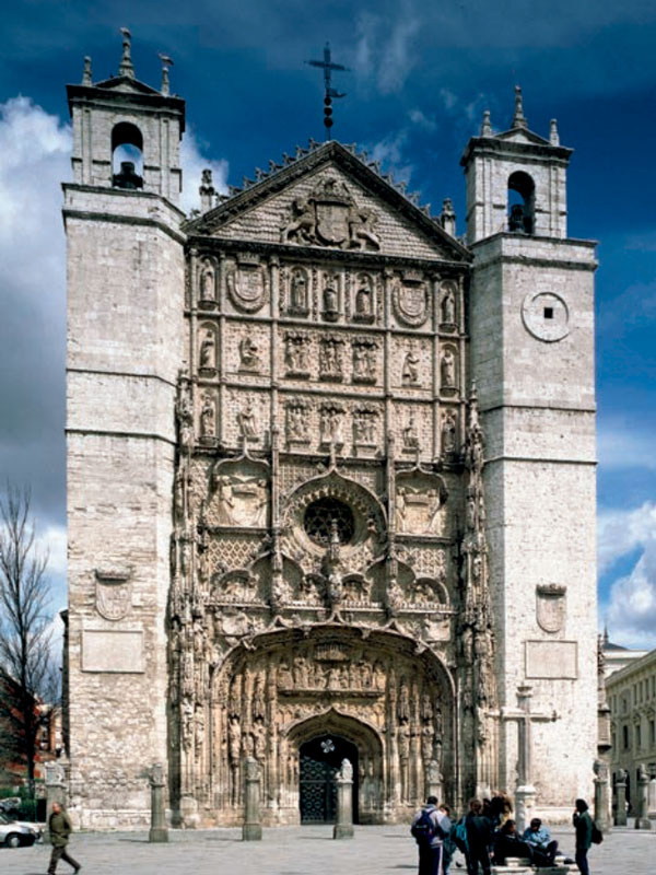 Сан-Пабло, Вальядолид, Испания, начат в 1445 г.