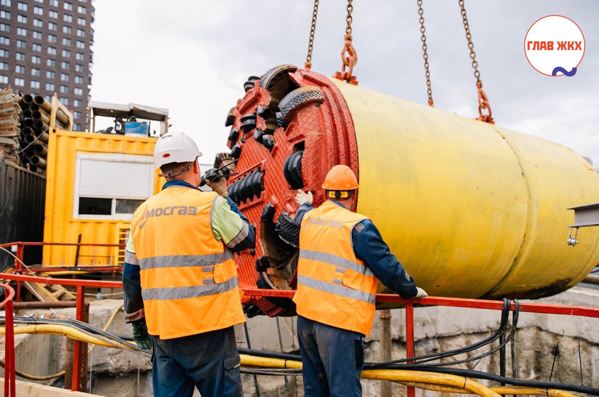 В Москве завершили прокладку тоннеля для Шелепихинского подводного газопровода
