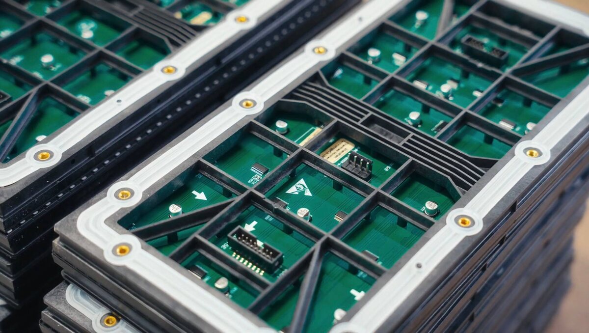 Задняя часть светодиодного модуля