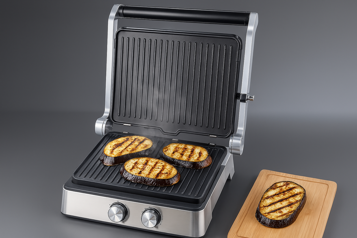 Как приготовить баклажаны на гриле электрическом