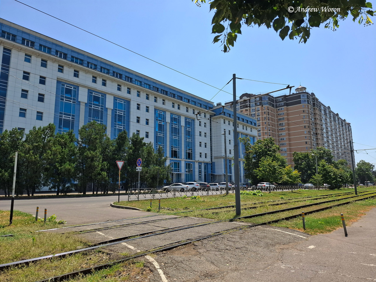 Одна из улиц Краснодара