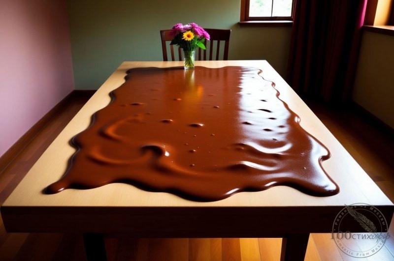 Шоколадное желе 