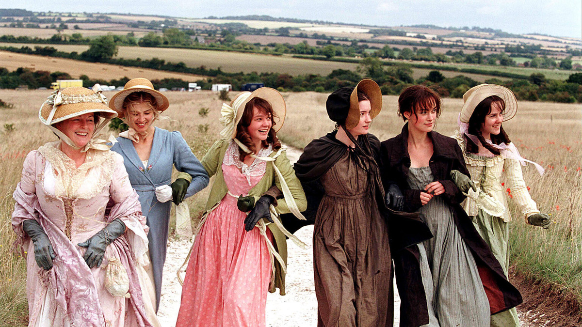 Кадр из фильма "Гордость и предубеждение" 