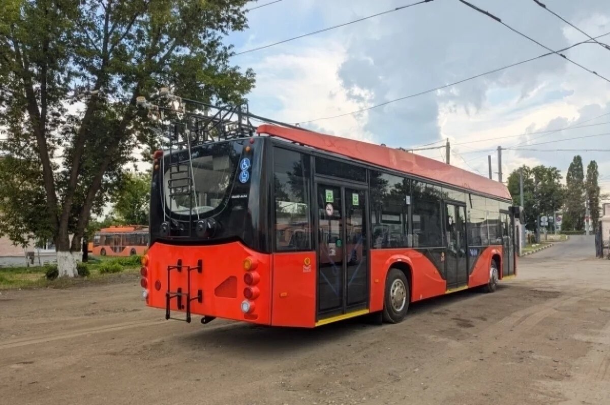    Новый троллейбус «Авангард» поступил на тестирование в Нижнем Новгороде