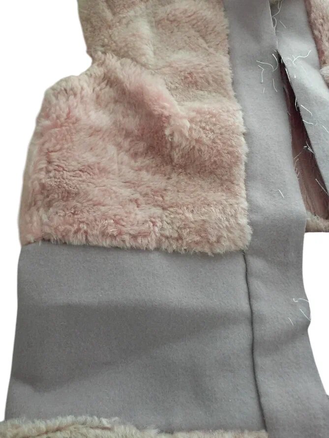 Пошив сумки модели "Италия" в комплект к жилету. Ателье Ирины Берзиной.