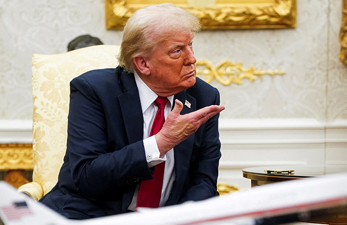    Дональд Трамп.REUTERS/Nathan Howard