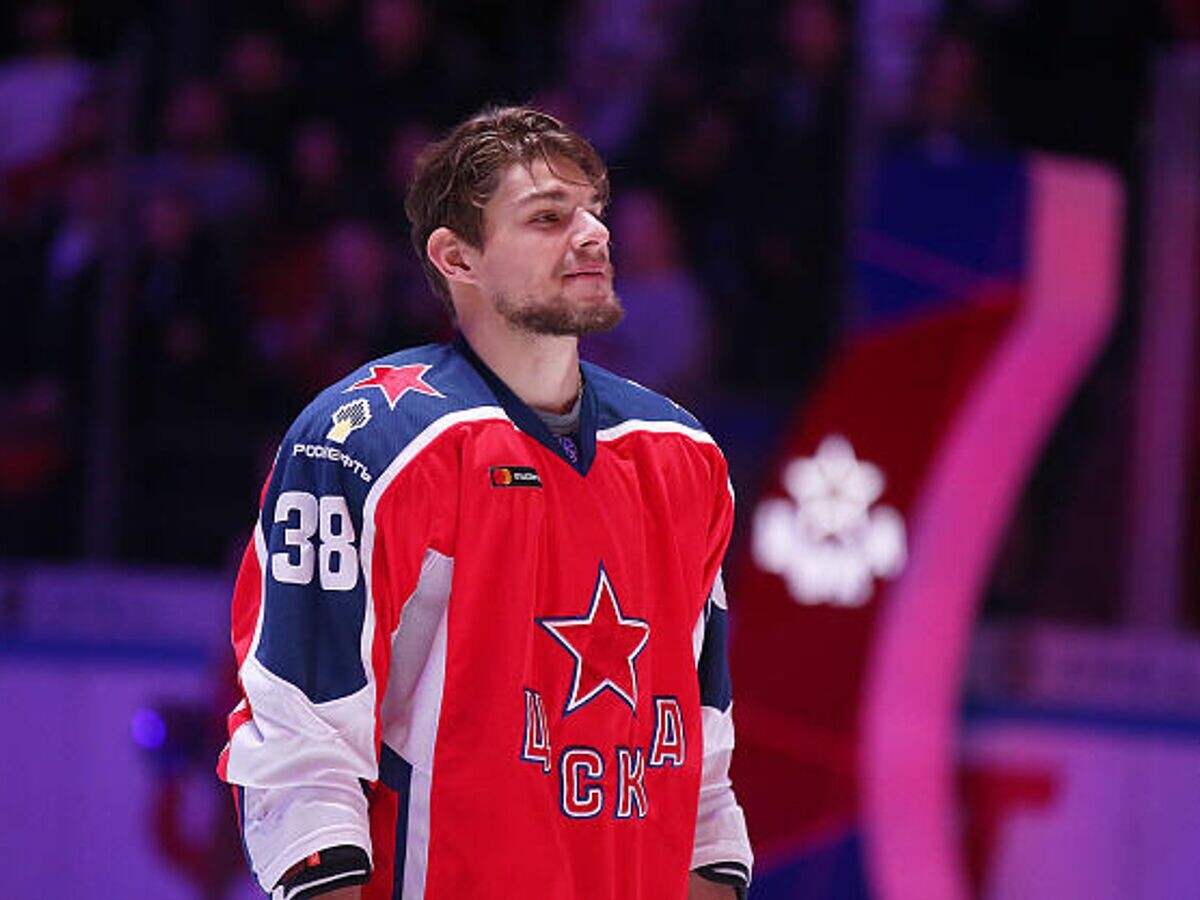    Защитник хоккейного клуба ЦСКА Михаил Науменков© официальный сайт ХК ЦСКА