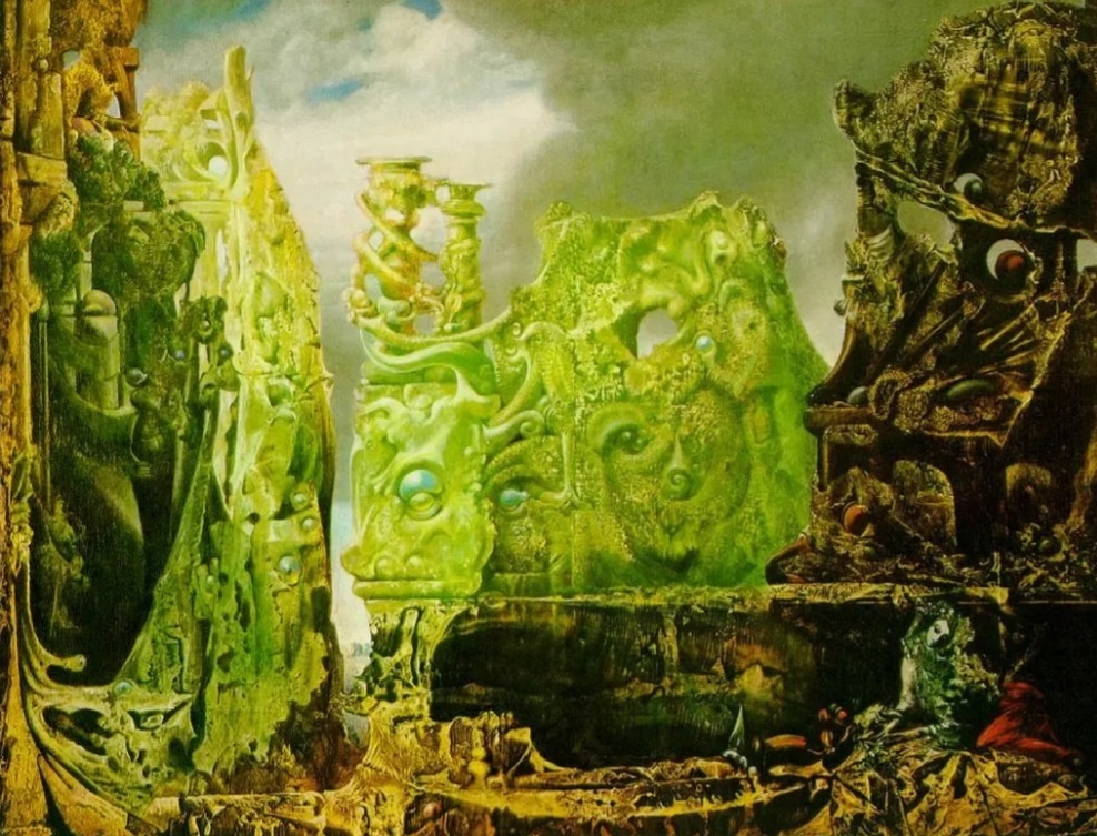 Макс Эрнст. Око безмолвия. 1944. 