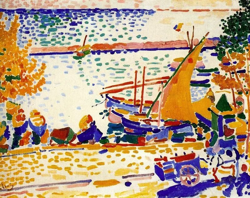 Порт Коллиур. 1905