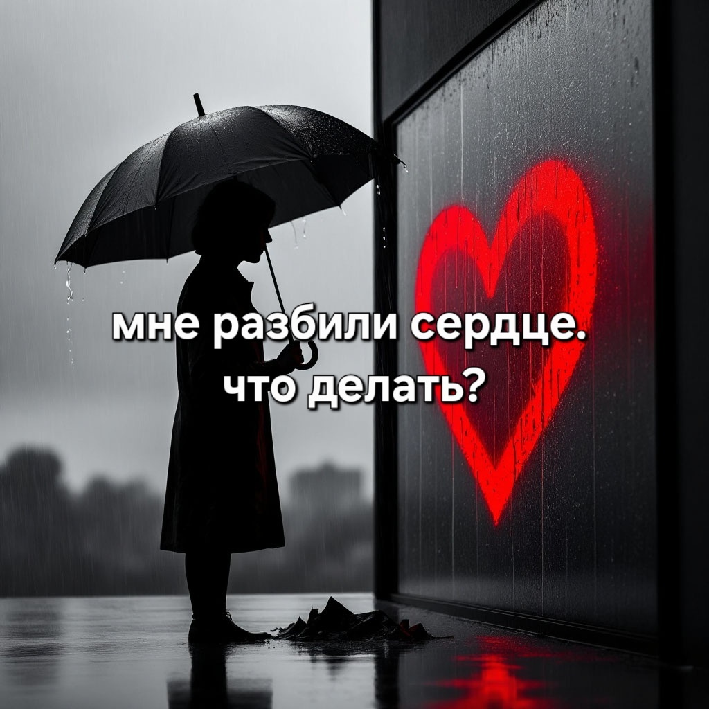 Разбитое сердце — не метафора. Это боль, которую слышит даже тишина.