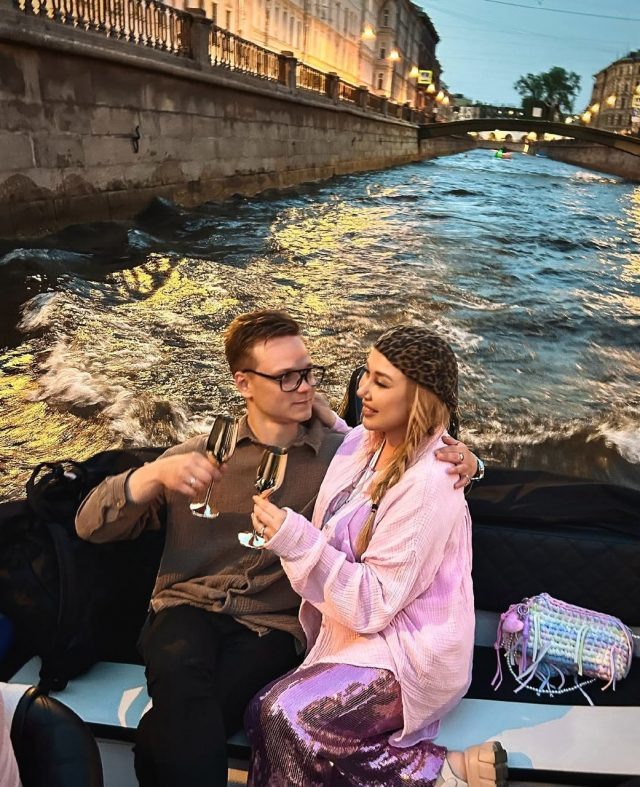    Галина Воробьева с мужем. Фото: социальные сети