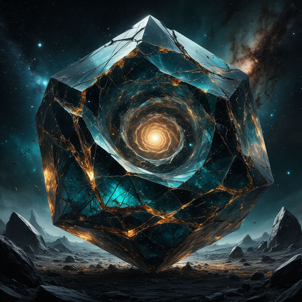 Может, это наш мир так выглядит.