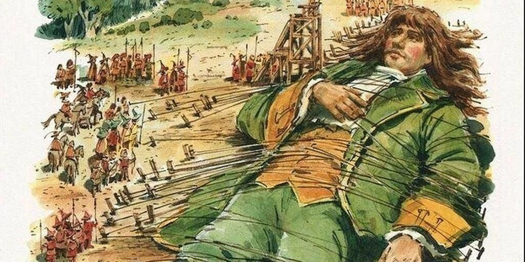 Иллюстрация к «Путешествия Гулливера»