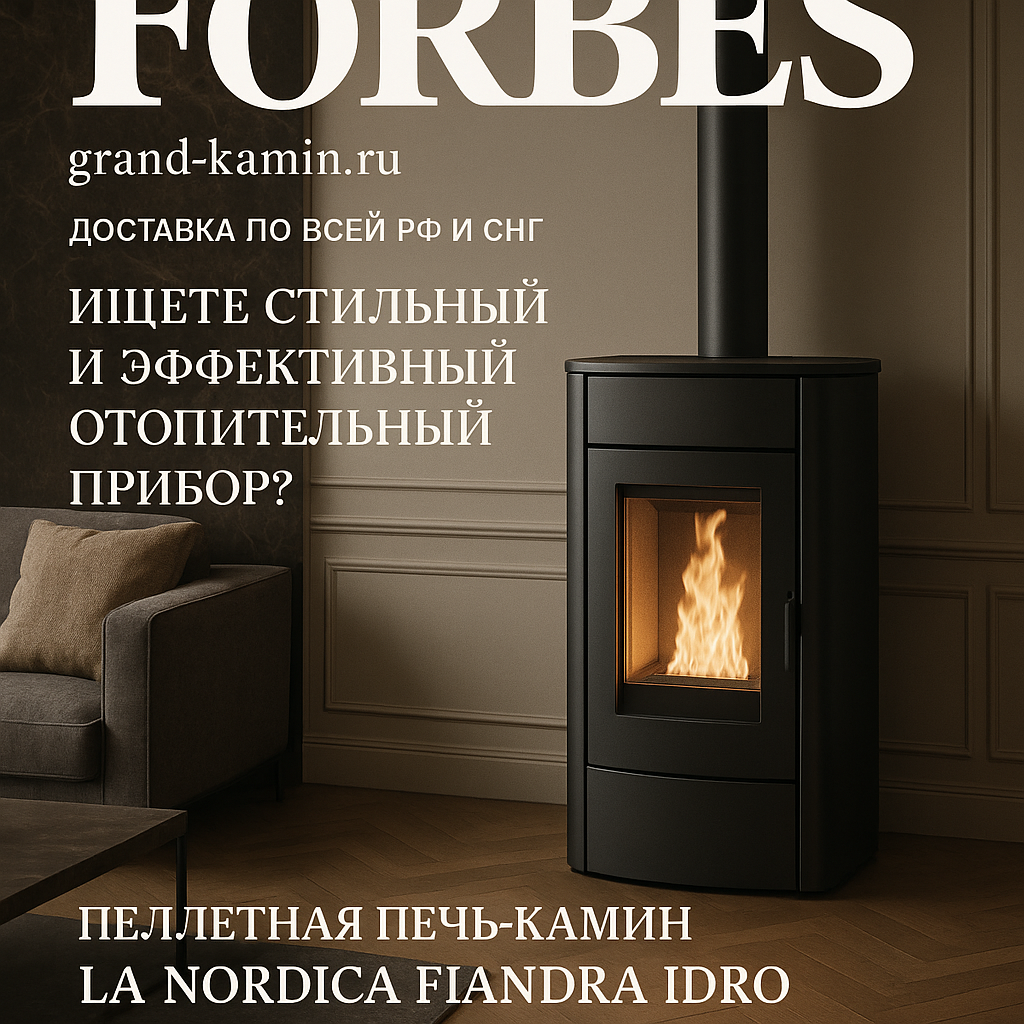    Пеллетная печь-камин La Nordica Fiandra Idro: ваш идеальный помощник для уюта и тепла в доме Kamin