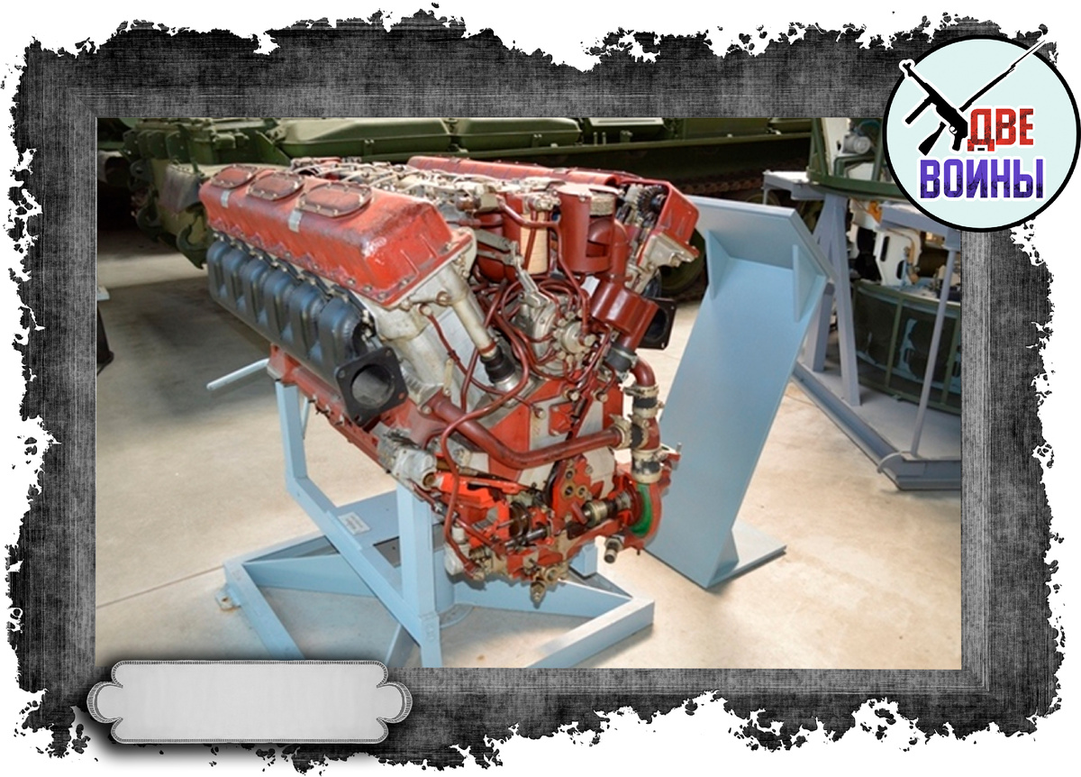 Танковый дизель В-2. Фото в открытом доступе.