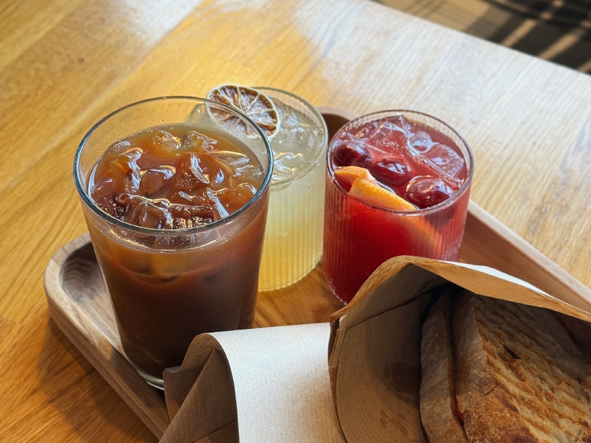 Попробовали сразу три напитка!