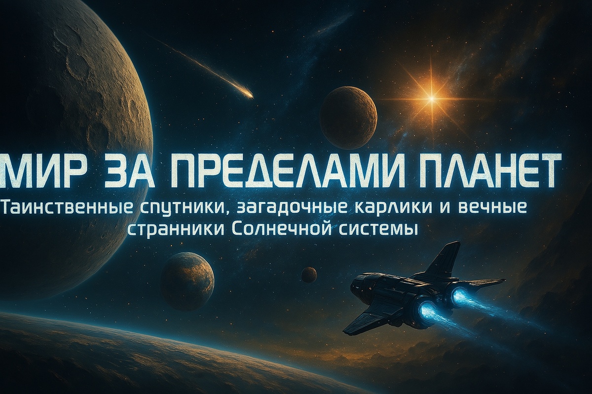 Мир за пределами планет: таинственные спутники, загадочные карлики и вечные странники Солнечной системы