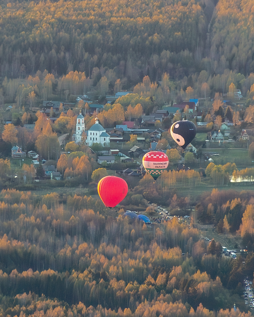 Полет на воздушном шаре в Переславле-Залесском (личный опыт)