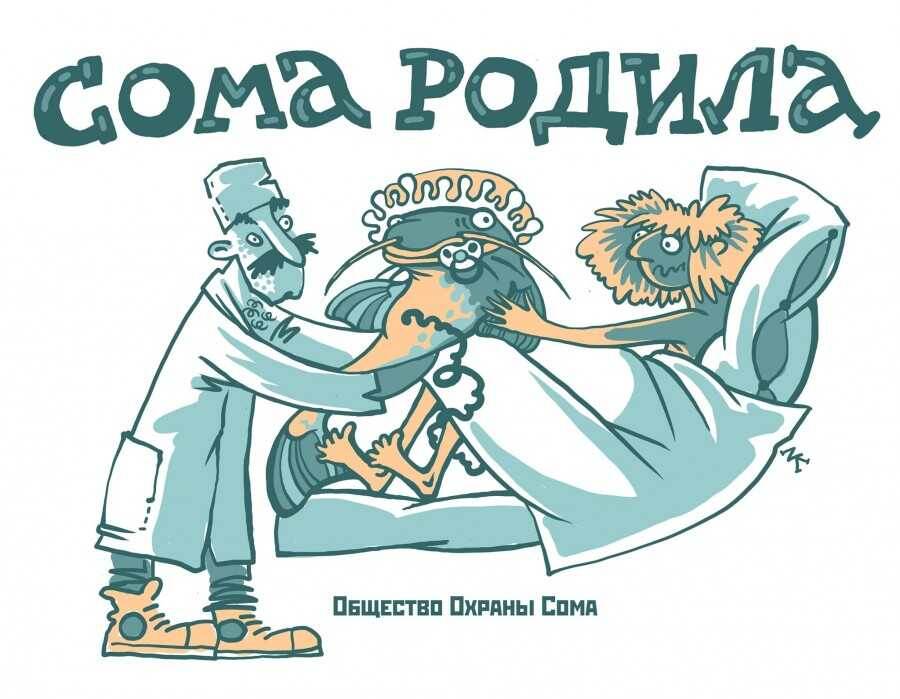 Редкий кадр - акушер-сосед помогает женщине родить сома