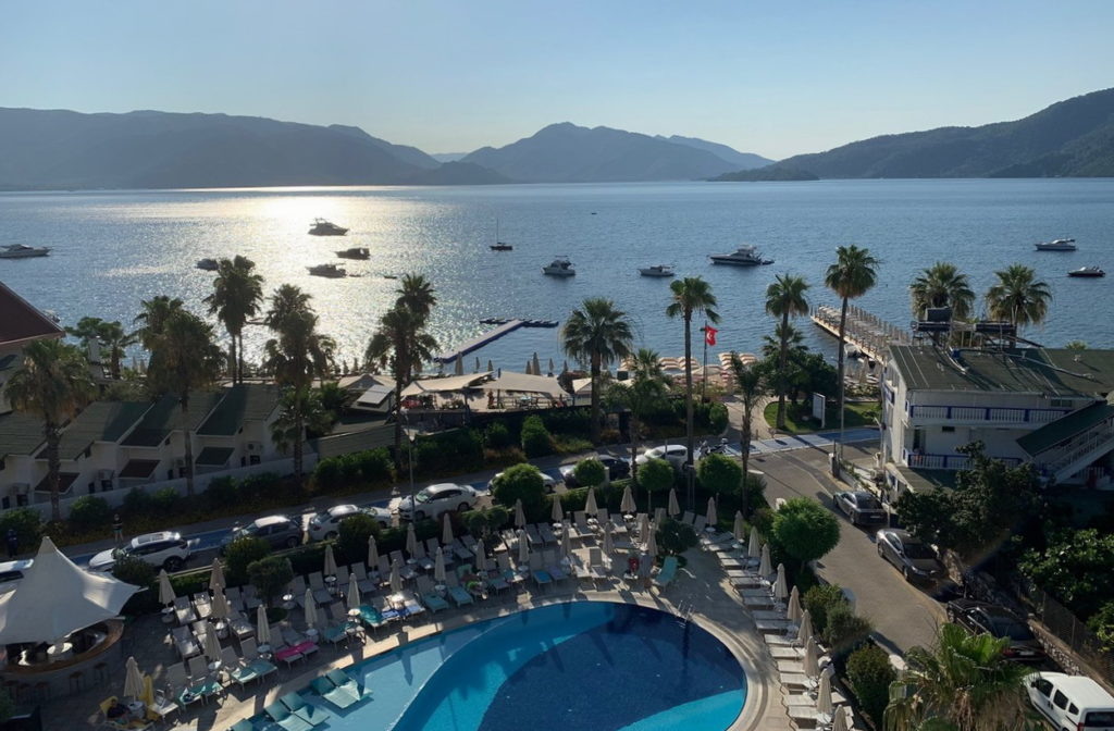 Вид из номера отеля Casa De Maris Spa & Resort Hotel