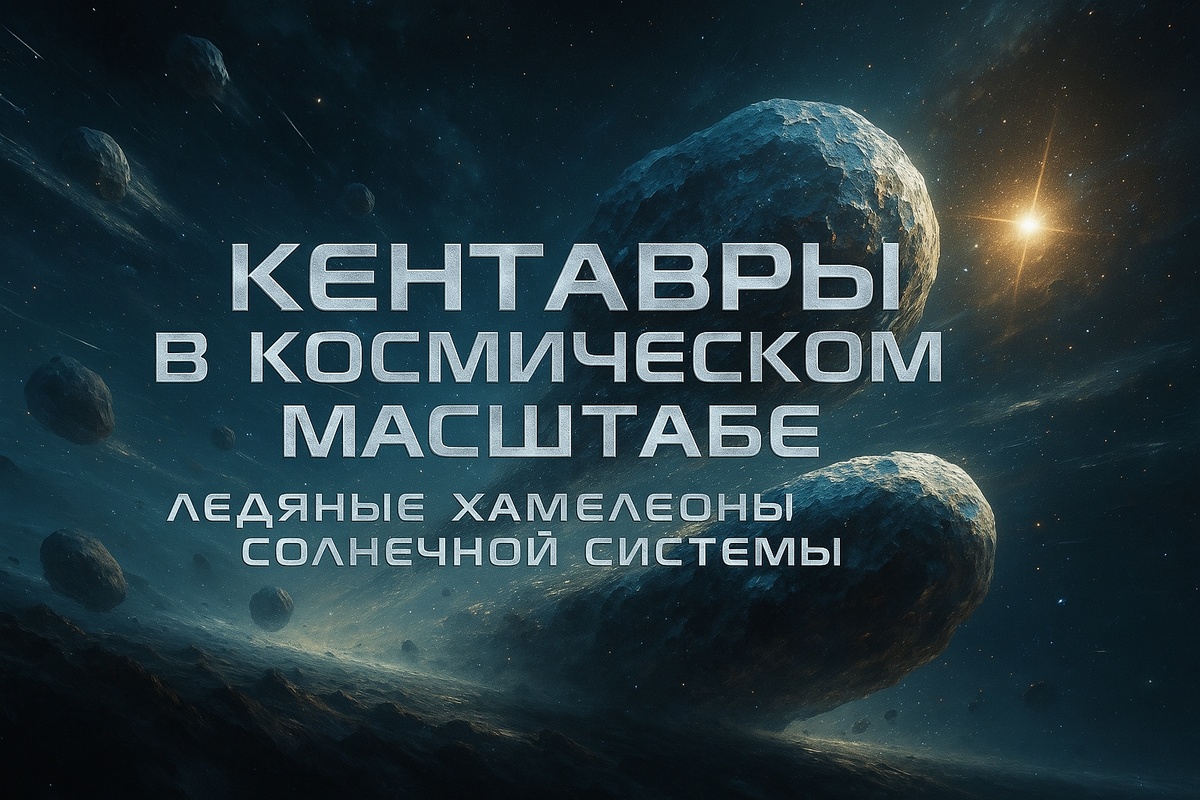 Кентавры в космическом масштабе: Ледяные хамелеоны Солнечной системы