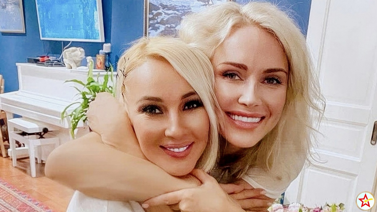 Звездные подружки - Лера Кудрявцева и Катя Гордон