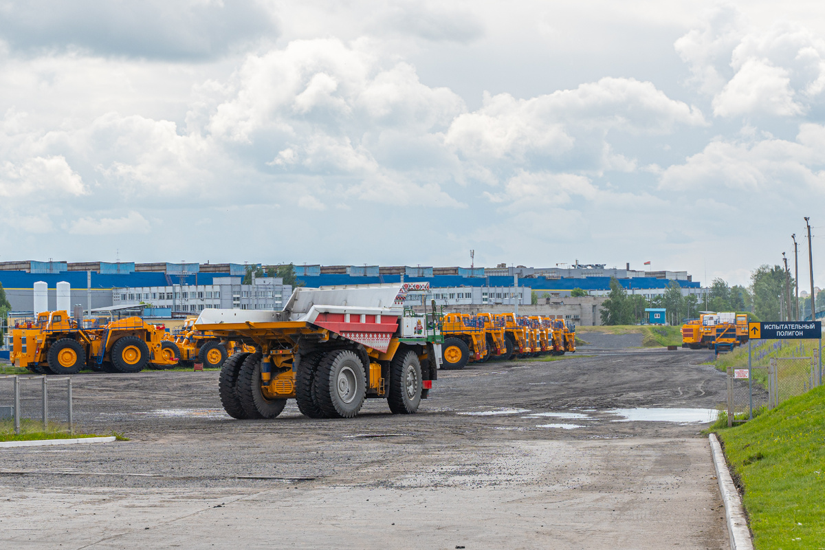 Обкатка БелАЗа