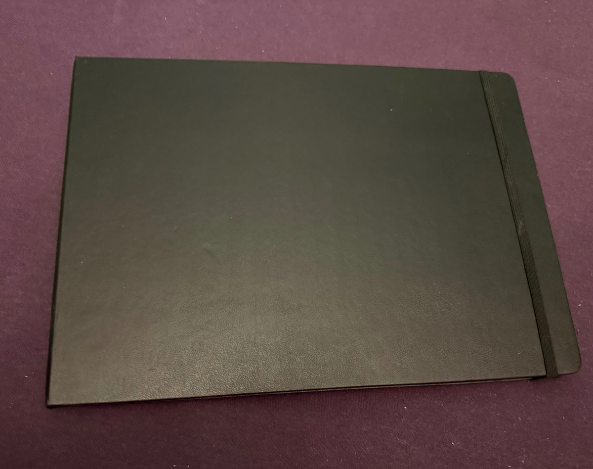 Скетчбук А4 альбомной ориентации