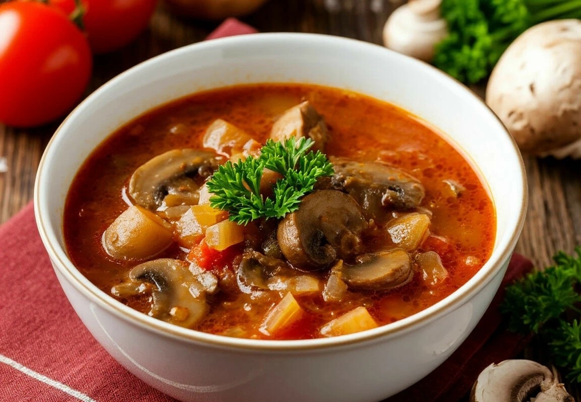 #солянкасгрибами #рецепт