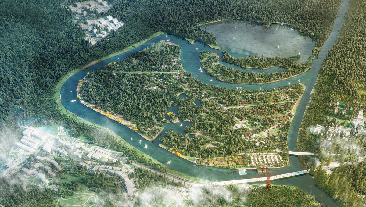 Парк Серебряный Бор в Москве - памятник природы регионального значения, особо охраняемая природная территория города Москвы, находится в районе Хорошёво-Мнёвники Северо-Западного административного округа.